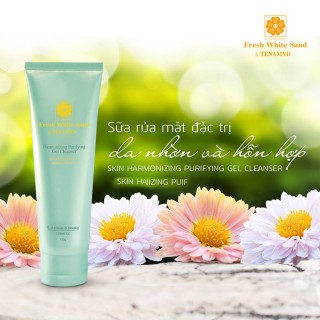 Gel Rửa Mặt Đặc Trị Cho Da Nhờn & Hỗn Hợp Fresh White Sand Tenamyd Skin Harmonizing Purifying Gel Cleanser