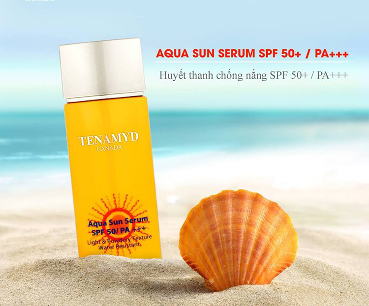 Huyết Thanh Chống Nắng Tenamyd Aqua Sun Serum SPF 50/PA +++ Tinh%20chat%20chong%20nang%20tenamyd%20spf%2050