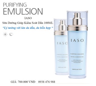 Sữa Dưỡng Kiểm Soát Dầu IASO Purifying Emulsion 100ml